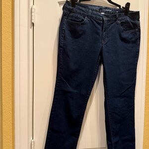 Sonoma Women's Dark Blue Straight Leg Jeans